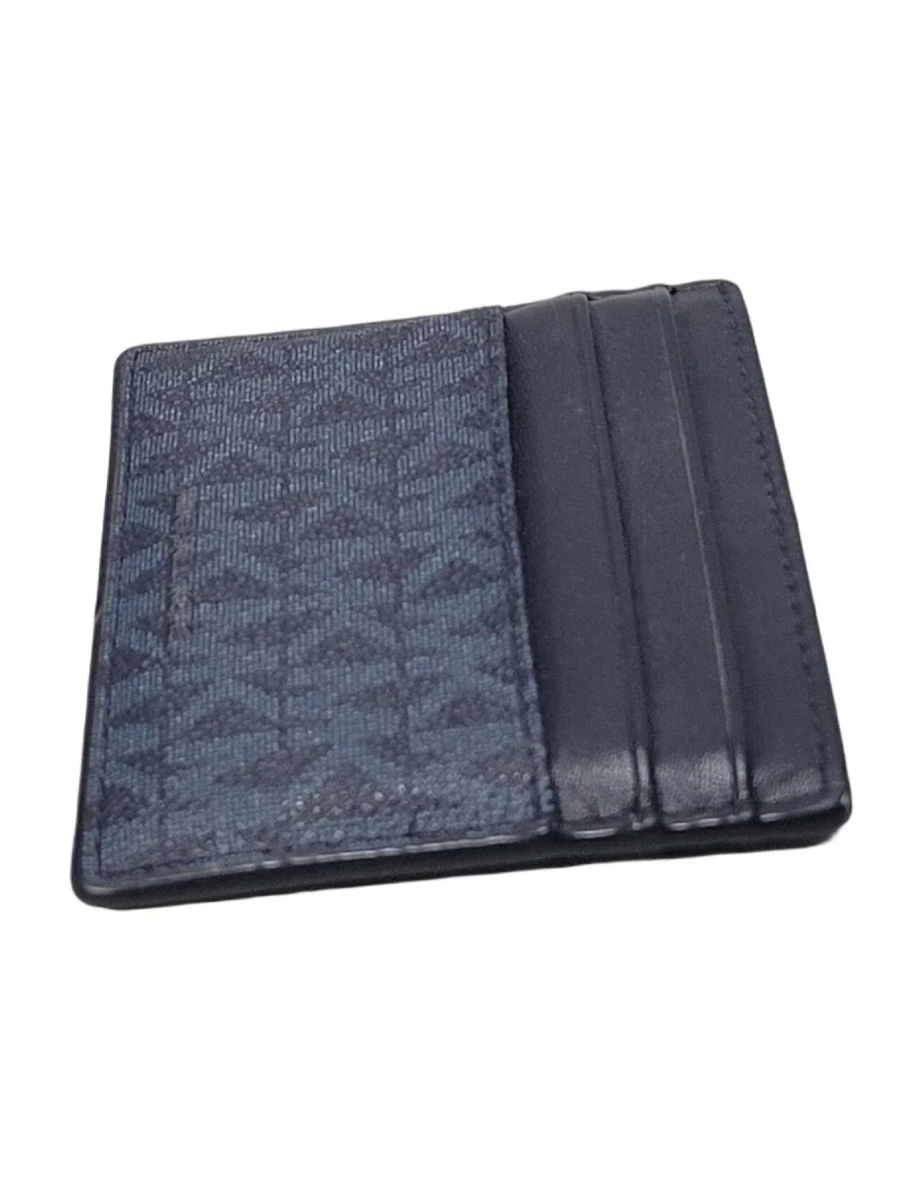MICHAEL KORS MENS COPPER CARD CASE WALLET MK ADMIRAL PALE BLUE
